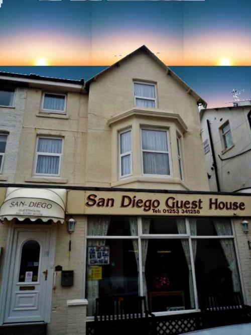 San Diego Guest House - Near Pleasure Beach Μπλάκπουλ Εξωτερικό φωτογραφία