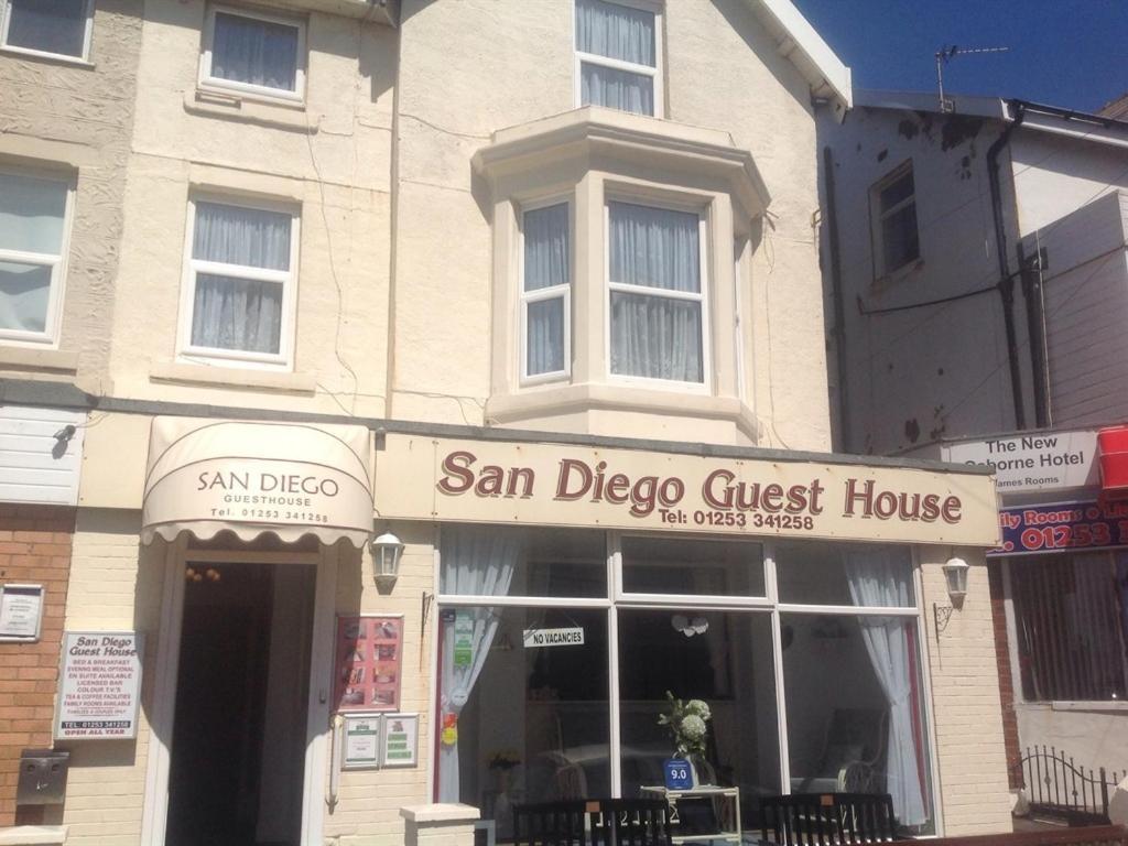 San Diego Guest House - Near Pleasure Beach Μπλάκπουλ Εξωτερικό φωτογραφία